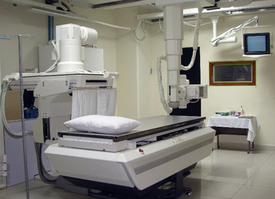 Hospital X-ray equipment