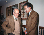 Perutz in Madrid (2000). Click on the image for a larger copy