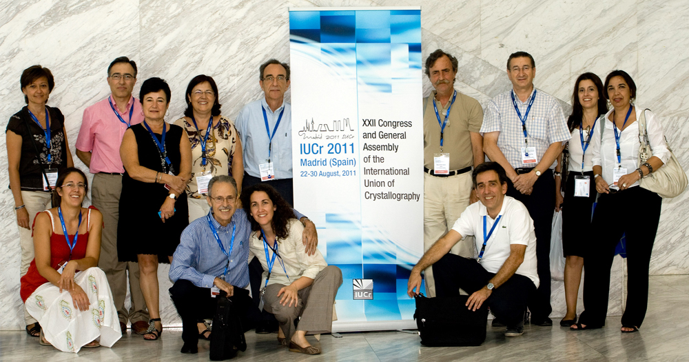 Algunos de los miembros del Comité Local organizador de IUCr2011